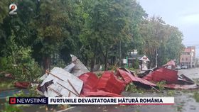 Furtunile devastatoare mătură România! Oamenii sunt disperați: „De când sunt eu, n-am văzut așa ceva”